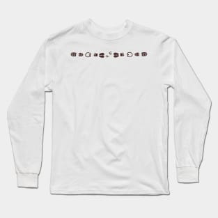 Farm Footprints - Minimalist Long Sleeve T-Shirt